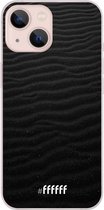 6F hoesje - geschikt voor iPhone 13 - Transparant TPU Case - Black Beach #ffffff