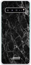 6F hoesje - geschikt voor Samsung Galaxy S10 5G -  Transparant TPU Case - Shattered Marble #ffffff