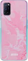 6F hoesje - geschikt voor OPPO A92 -  Transparant TPU Case - Pink Sync #ffffff