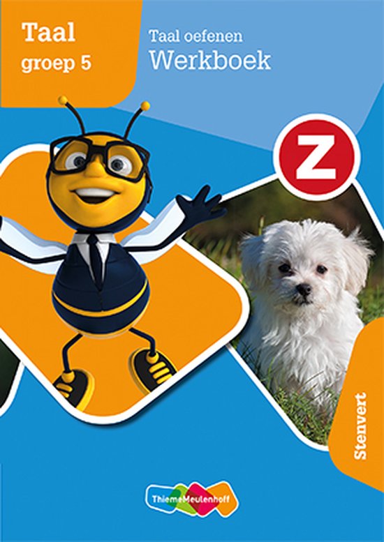 Z-Taal groep 5 Taal oefenen Werkboek Stenvert - cover