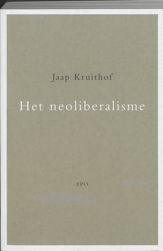 Omslag van Filosofie & politiek - Het neoliberalisme