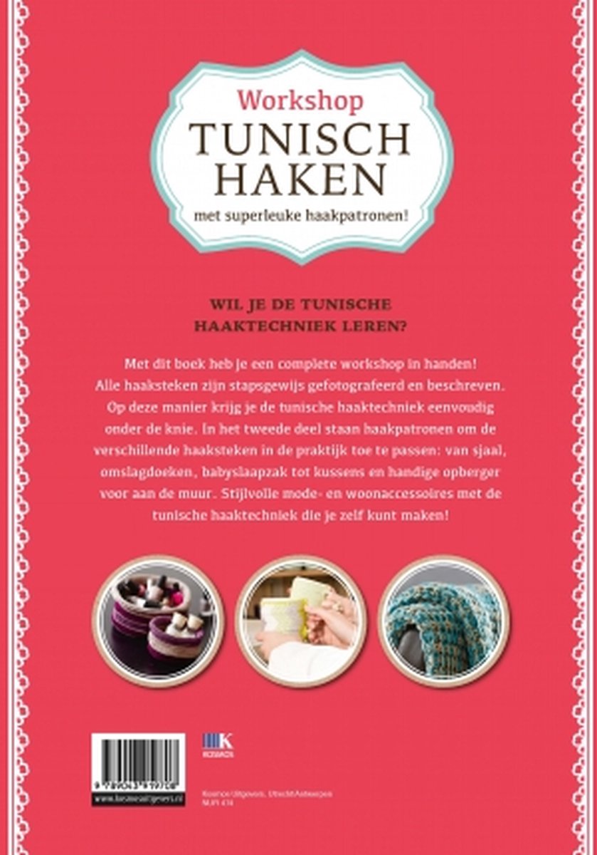 Workshop TUNISCH HAKEN met superleuke haakpatronen!
