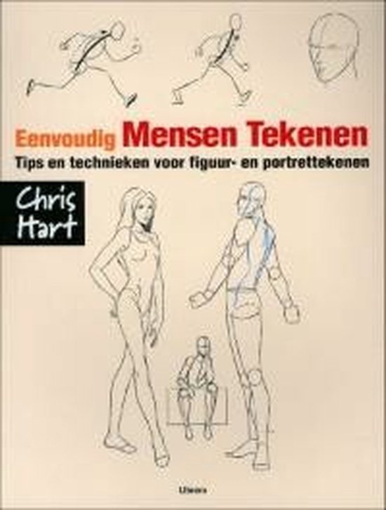 Cover van het boek 'Eenvoudig mensen tekenen' van Christopher Hart