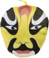 Lg-imports Knuffelmasker Samurai Jongens 14 Cm Pluche Geel