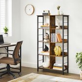 IN.HOMEXL Polostk Boekenplank Vintage Bruin / Zwart