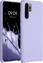 kwmobile telefoonhoesje voor Huawei P30 Pro - Hoesje met siliconen coating - Smartphone case in lavendel