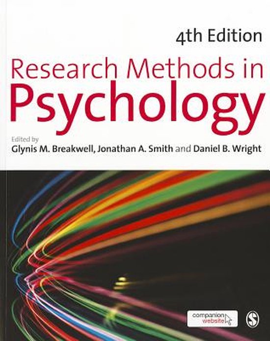 Research Methods in Psychology - cover