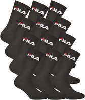 Chaussettes Fila - Taille 35-38 - Unisexe - noir - blanc - rouge | bol.com