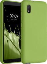 kwmobile telefoonhoesje voor Alcatel 1B (2020) - Hoesje voor smartphone - Back cover in groene peper