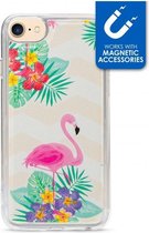 Apple iPhone 7 Hoesje - My Style - Magneta Serie - TPU Backcover - Flamingo - Hoesje Geschikt Voor Apple iPhone 7
