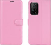 Mobigear Classic Bookcase Hoesje - Geschikt voor Xiaomi Mi 10T Lite - Roze