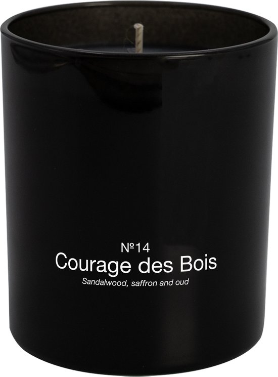 Marie-Stella-Maris Eco Candle Geurkaars - Courage des Bois - 100% Natuurlijk - Tot wel 50 Branduren - 220 gr