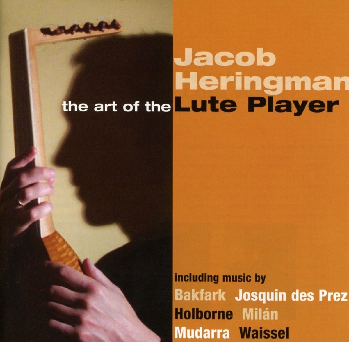 Jacob Heringman - The Art Of The Lute Player (CD)