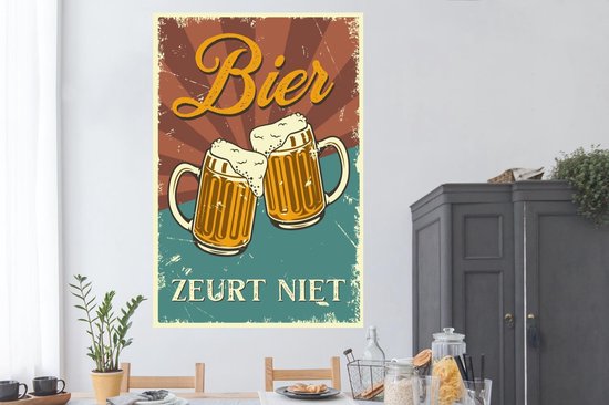 Affiche Mancave - Bières - 120x180 cm XXL