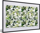 Affiche avec cadre Noël - Plantes - Gui - 60x40 cm - Décoration de Noël - Décoration de Décorations de Noël - Décoration de Noël Salon