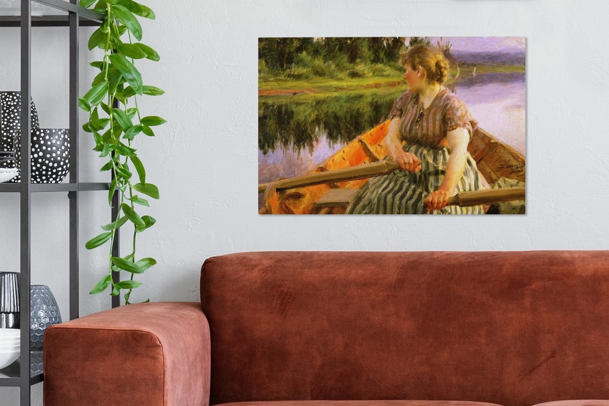 Mural Céramique Anders Zorn PT10075 - 24x32 Pouces, Carreaux 8x8, Neuf