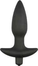 Vibrerende buttplug - zwart