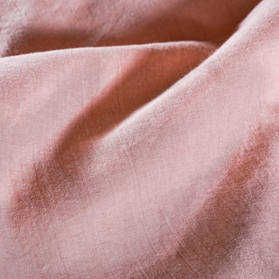 Charm & Co Stonewashed Roze - Dekbedovertrek - Eenpersoons - 140 x 200/220 - Roze van Merkloos — afbeelding 4