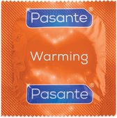 Pasante Warming Condooms - 144 stuks