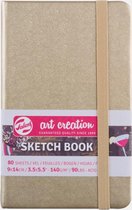 Talens Art Creation Schetsboek Witgoud - 80 vellen - 9x14cm