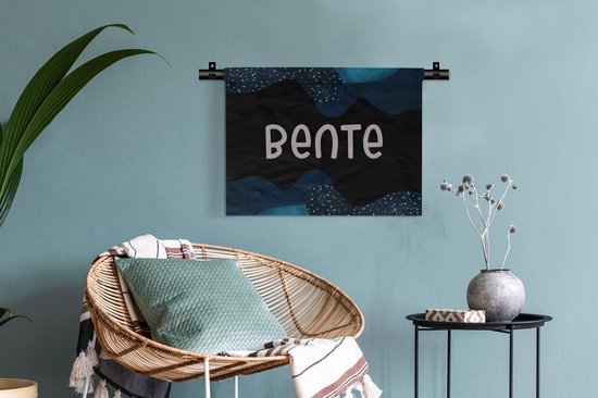 Tapisserie - Toile murale - Bente - Pastel - Fille - 60x45 cm - Tapisserie