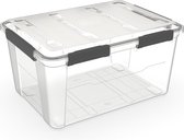 Five® Waterdichte opbergbox 75 liter - 173662 - Stapelbaar, Nestbaar, Met deksel, Waterdicht, Heavy Duty