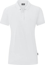 Jako Organic Polo Dames - Wit