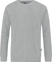 Jako Organic Sweater Heren - Lichtgrijs Gemeleerd