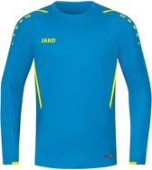 Jako Challenge Sweater Heren - Jako Blauw / Fluogeel