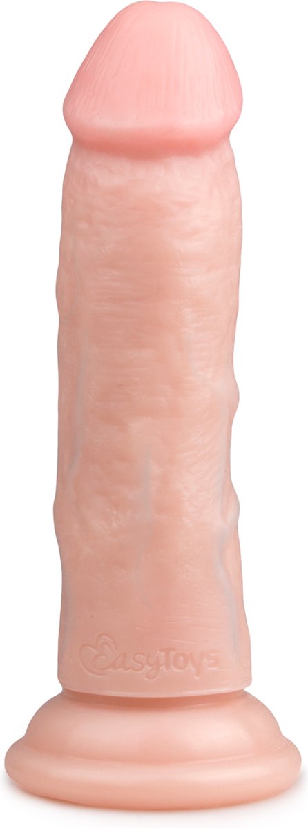 Goedkoopste EasyToys - Realistische Dildo met Zuignap - 15,5 cm - Dildo's - Sex Toys voor Vrouwen en Mannen - Dildo Mannen Anaal - Beige