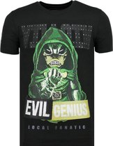 Villain Duck - Vette T shirt Heren - 6325Z - Zwart