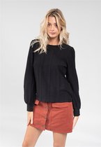 DEELUXE Kanten T-shirt met lange mouwen AMANDA Black