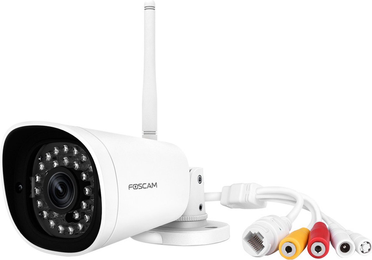 Foscam FI9902P bewakingscamera Rond IP-beveiligingscamera Buiten 1920 x 1080 Pixels Muur