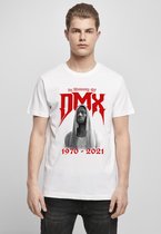 Urban Classics Heren Tshirt -XXL- DMX Memory Wit
