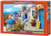 Castorland Spring in Santorini 2000 pcs Jeu de puzzle 2000 pièce(s) Art