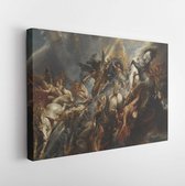 Canvas schilderij - The Fall of Phaeton, by Peter Paul Rubens, 1605-06 -     452827450 - 40*30 Horizontal