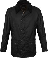 Barbour Ashby Wax Jas Navy - maat L