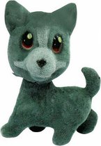 speelfiguur hond junior 7 cm grijs