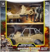 speelset Special Force jongens 24 cm geel 3-delig