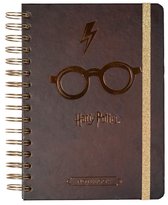 Harry Potter Notitieboek A5 Ringband Karton/papier Bruin