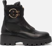 Linea Zeta Biker boots zwart Leer - Dames - Maat 40