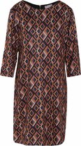 Cassis Dames Jurk met geometrisch motief - Jurk - Maat 42