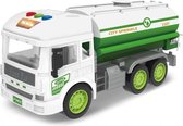 strooiwagen City Sprinkle jongens 22 x 33 cm groen