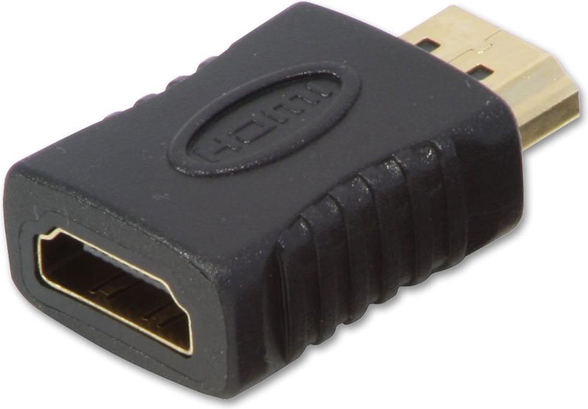 Image of LINDY 41232 HDMI Adapter [1x HDMI-bus - 1x HDMI-stekker] Zwart