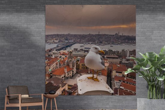 Affiche de Jardin Mouette - Istanbul - Architecture - 200x200 cm