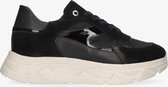 Tango | Kady fat 23-j black multi sneaker - off white sole | Maat: 40