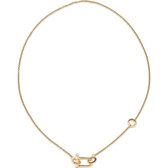 Paul Hewitt Dames-Ketting 925 Zilver Kleur steen One Size Goud 32018627