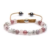 Karma Armband 83429 Spiral Best Blush XS (white crystal)