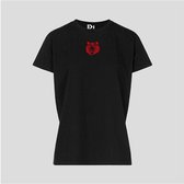 T SHIRT RED TIGER BLACK (S)