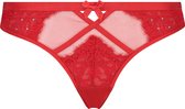 Hunkemöller Lingerie Dames String Pauline  - Rood - maat 3XL